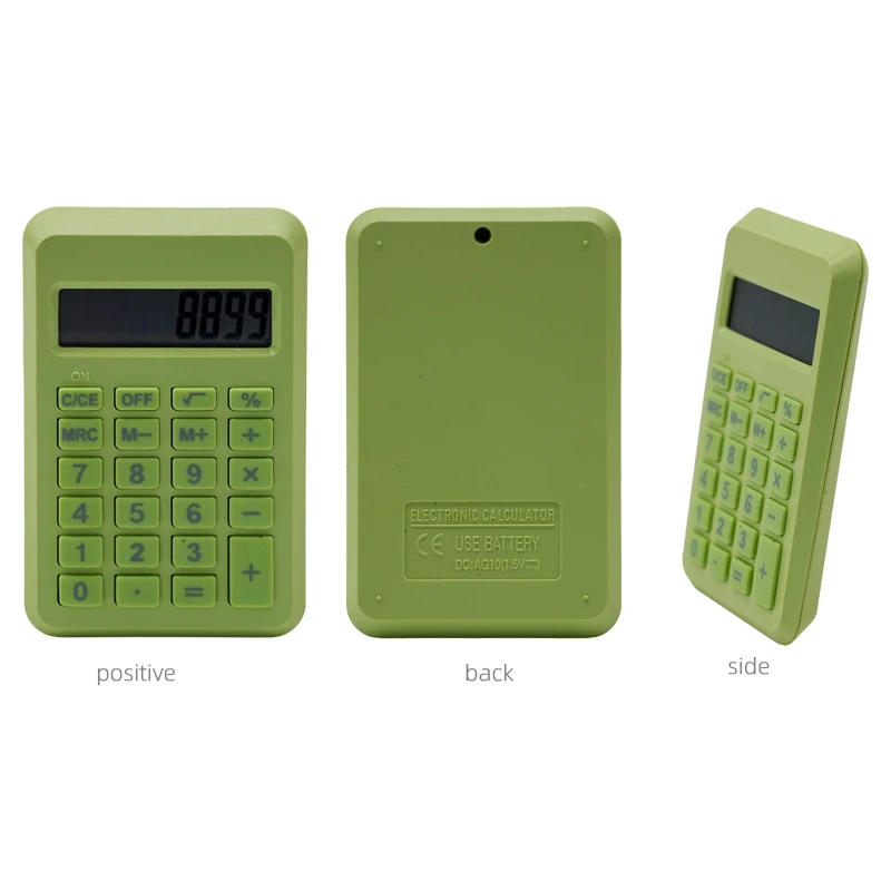 Student Portable Calculator Mini Cute Calculator for Student Handheld 8-digit Office Specific Calculators
