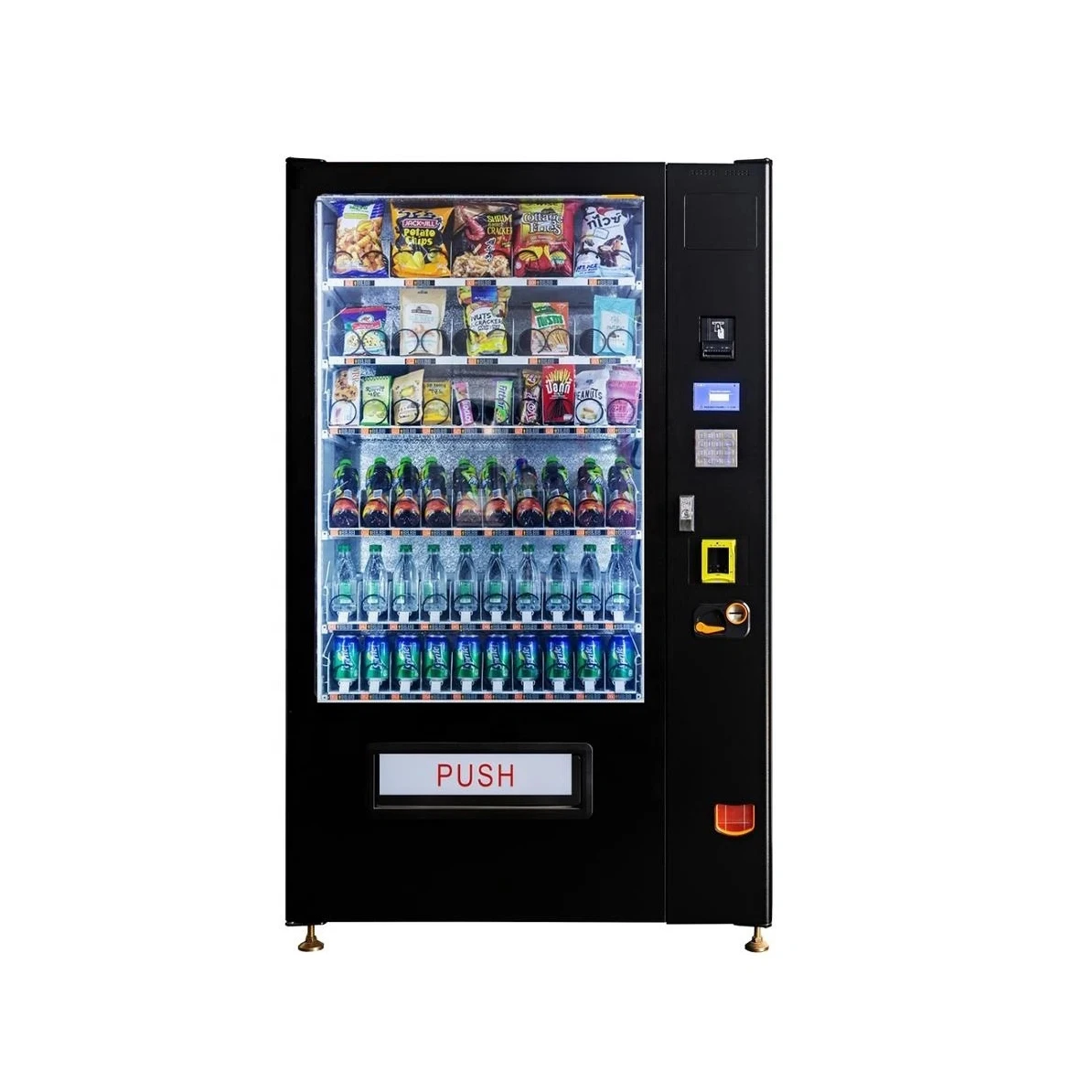 Cold Drink Vending Machine With Dual Zone Temp Control Available - Buy ...