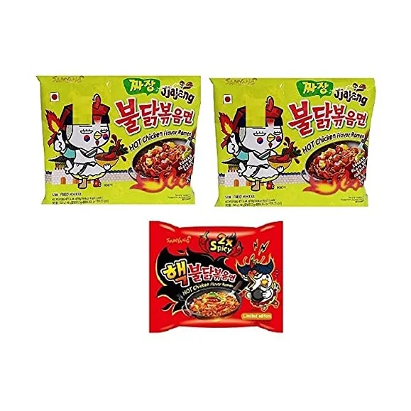 10 Pack Box] Samyang Buldak Chicken Ramen 10 Flavor Combo Variety ...