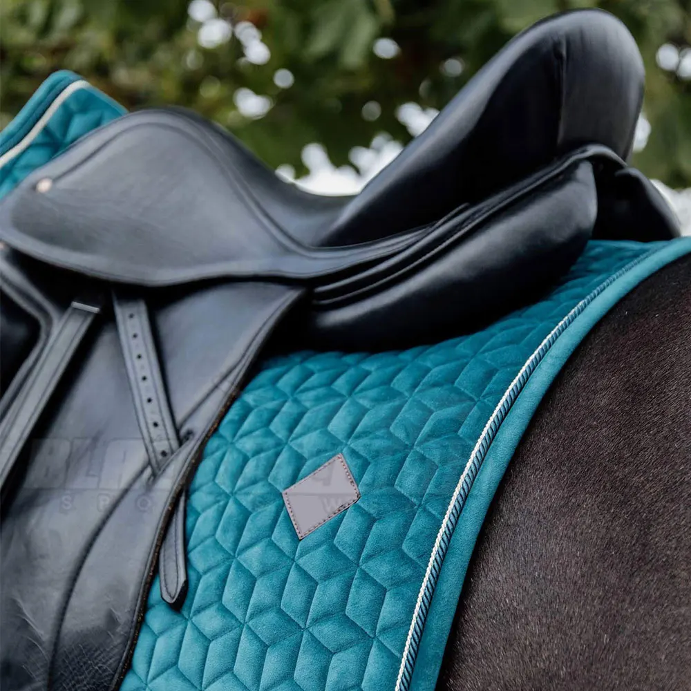 Oem Service Horse Saddle Pad Customized Solid Color Horse Saddle Pad