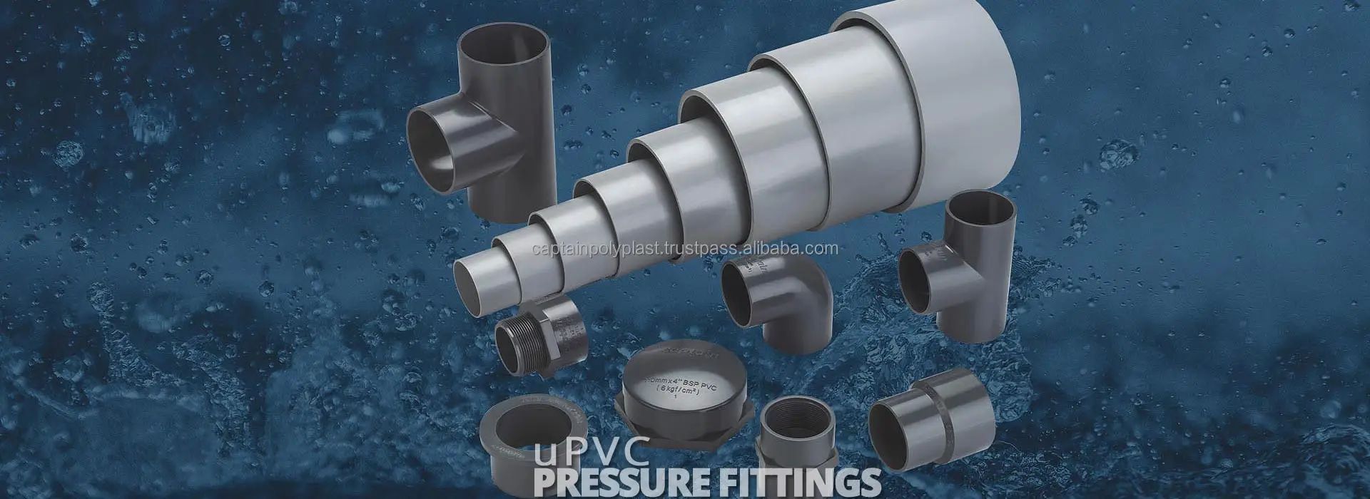 Upvc Pressure Pipes For Agriculture & Farming Use Unplasticized
