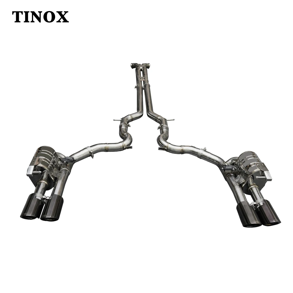 Stainless Steel Highperformance Valvetronic Catback Exhaust Pipes For