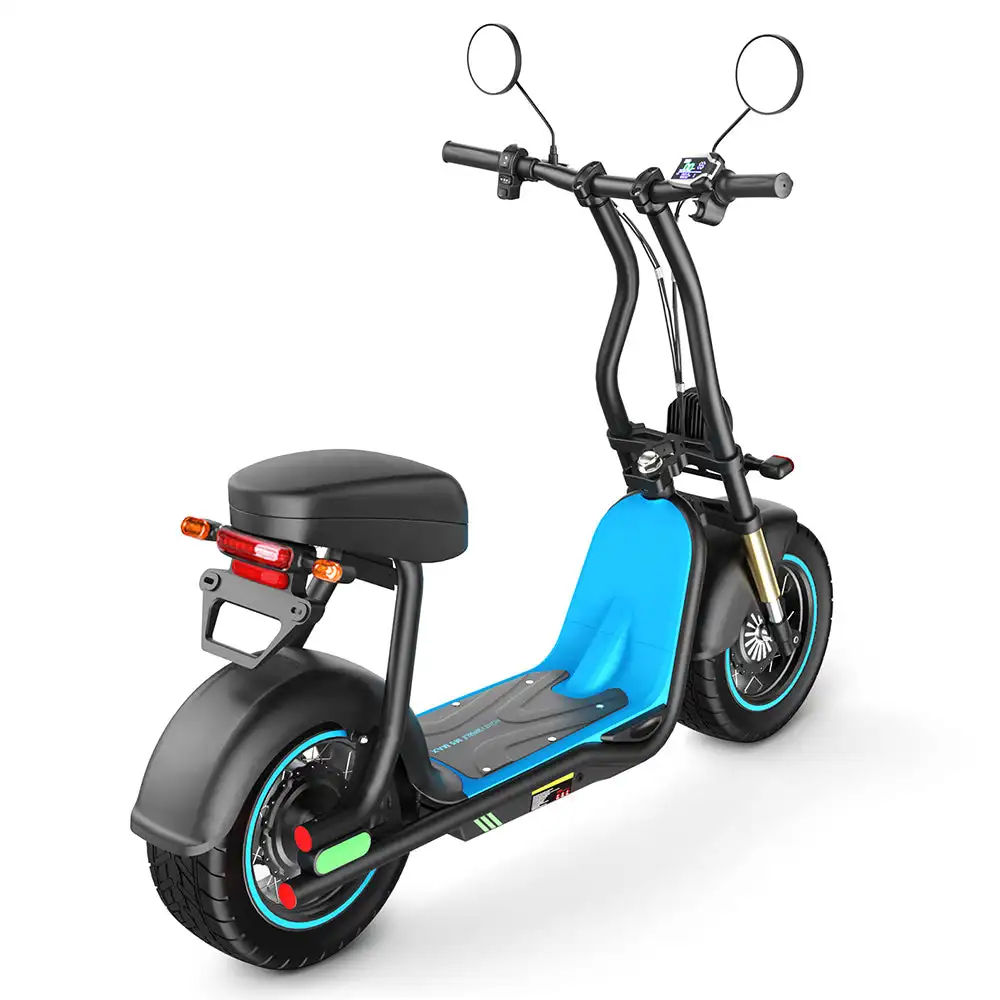 Honey Whale M5 Max Electric Scooter 1000W 48V 13Ah Battery 14 Tires with Comfortable Seat