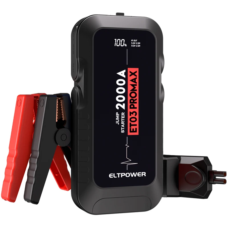 Car Battery Pack Booster Portable Charger Power Bank  Jump Starter Multi-function Jump Start