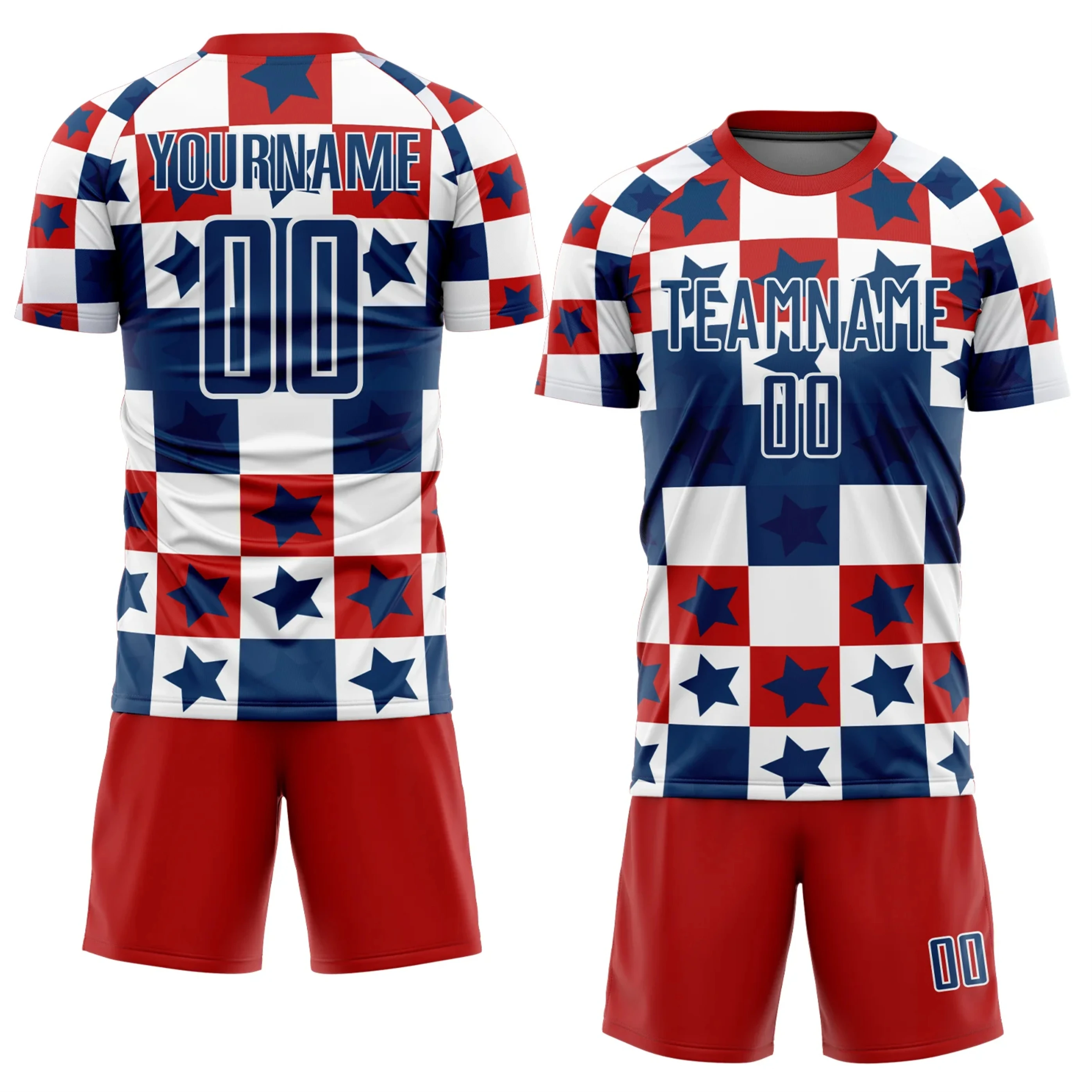 Custom Club Soccer Uniforms Soccer Wear Full Sublimation Set Printing ...