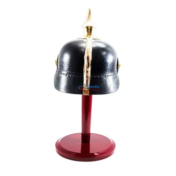 Casque Pickelhaube Prussien - Reproduction En Cuir Fait Main - Style Impérial Allemand - Idée Cadeau Militaria
