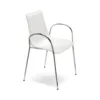 White Eco-leather