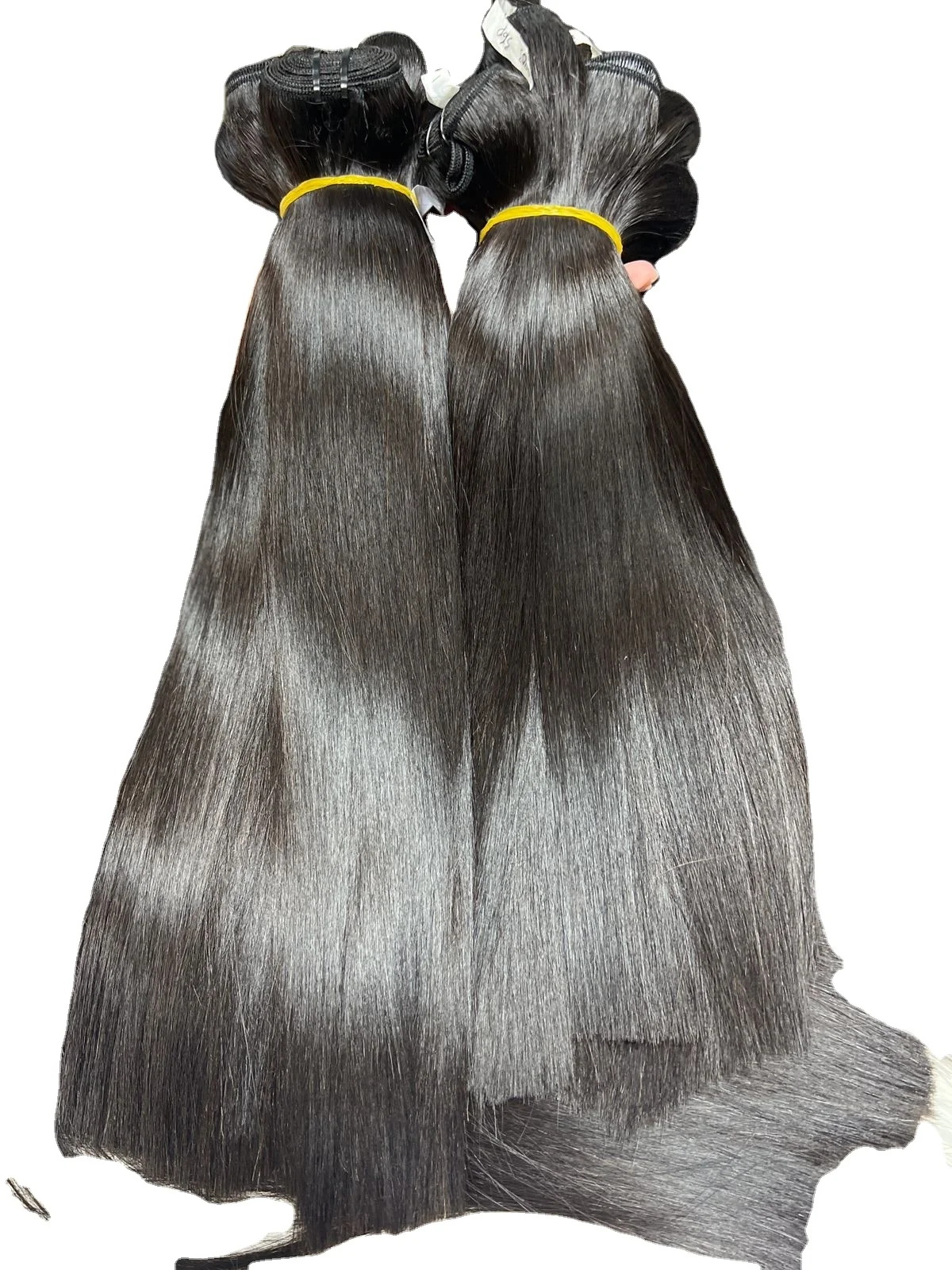 Long Hair 48 Inches Raw Virgin Vietnamese Hair Bone Straight Super Double Drawn Cambodian Hair Vendor