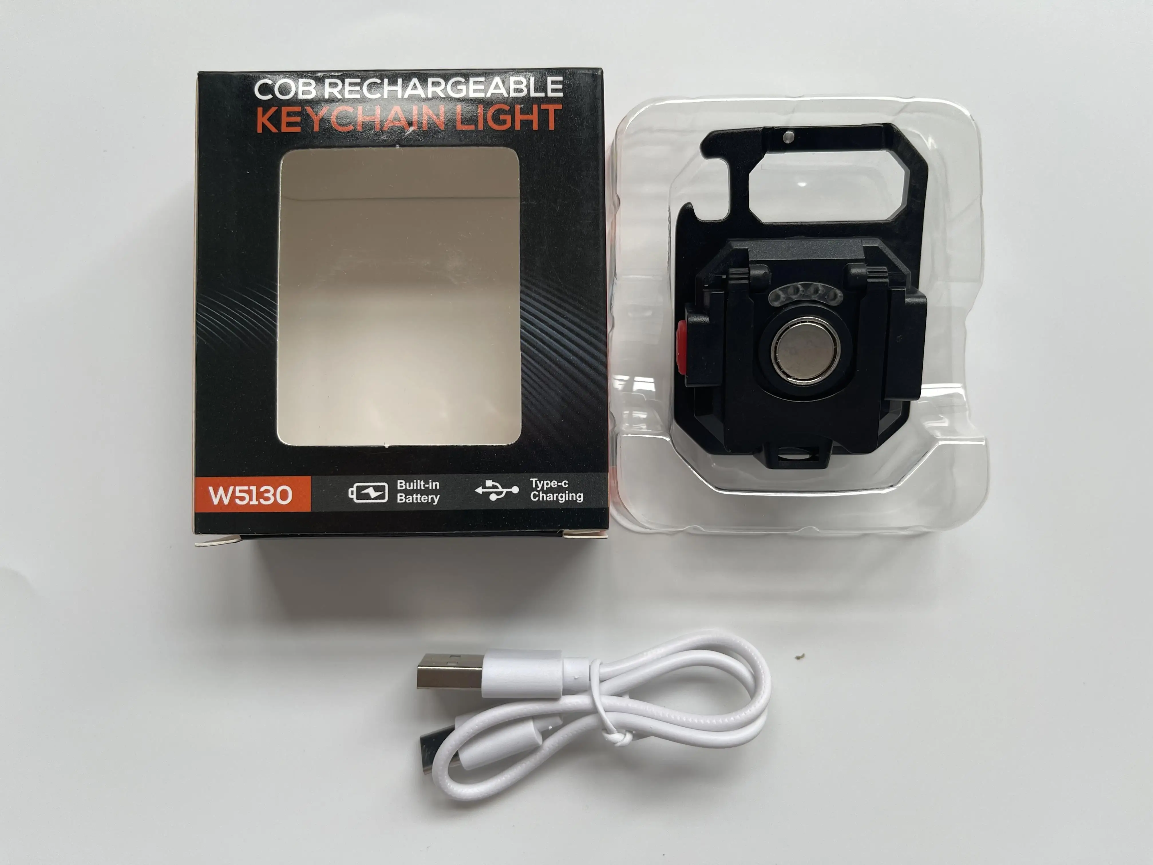 MINITORCIA A LED COB PORTATILE MULTIFUNZIONALE USB Ricaricabile 800 Lumen 4 Mod Illuminazione Multifunzionale 90047410 - Foto 8