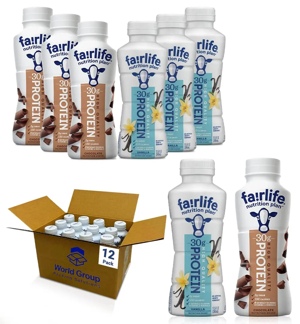 Ready To Drink Fairlife Protein Shakes |nutrition Plan Protein Shake ...