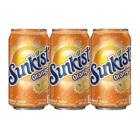 Sunkist Orange Soda 12 Fl Oz (pack Of 12) - Buy Wholesale Sunkist Soft ...