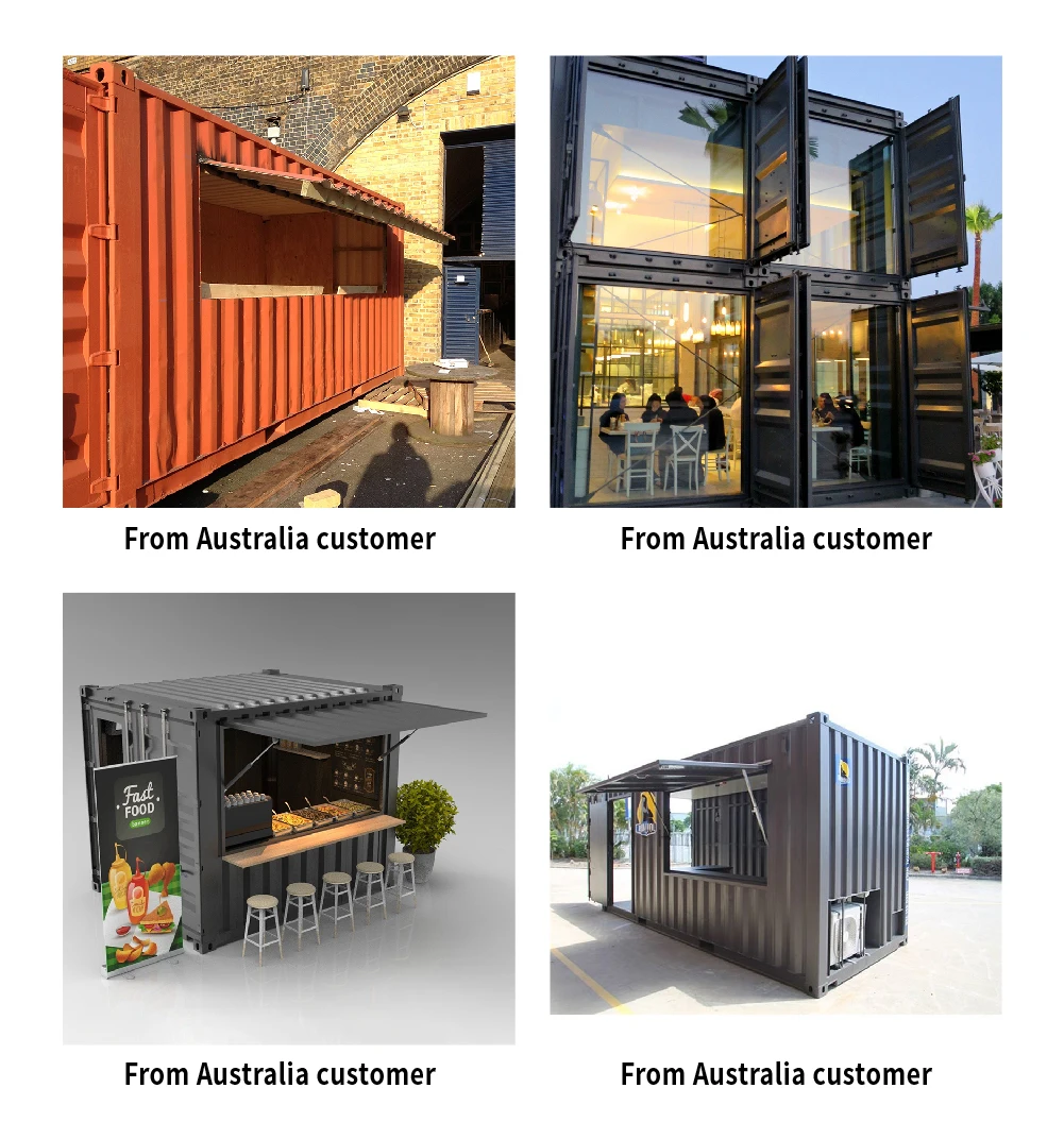 Hot Sale 20 Foot Prefab Shipping Container - Cafe Container