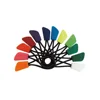Burgundy, forest, hot pink, Kelly Green, Lime, Ocean Blue, Orange, Purple, Red, Royal, White, Fluorescent Yellow