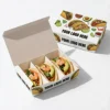 Custom taco box