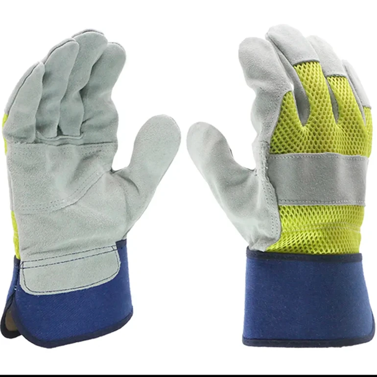 2024 кожаные дышащие рабочие перчатки из коровьей кожи высшего качества зимние латексные всех размеров для работы оптовая продажа