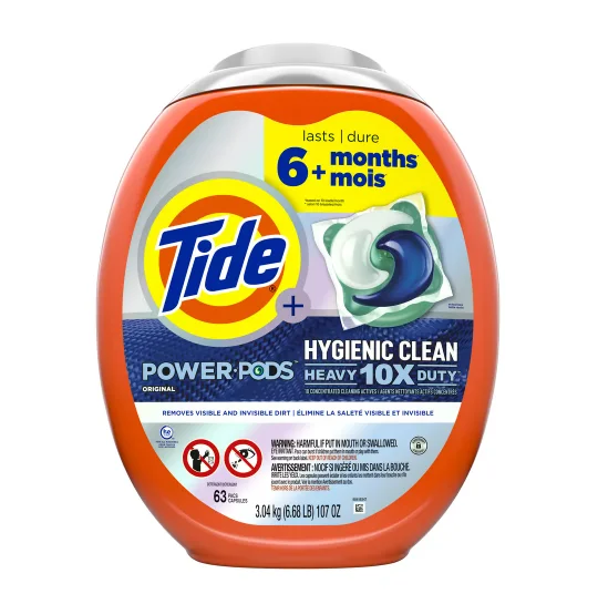 Tide Pods With Downy,Liquid Laundry Detergent Pacs,April Fresh,12 Ct