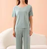 Women's green [seamless home wear]