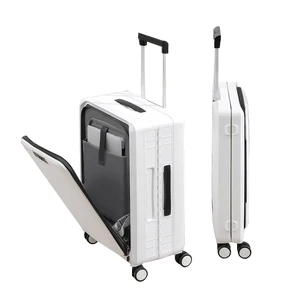 Bubule 2026 New Arrivals 20" Eco-Friendly PP Spinner Lightweight Folding Suitcase with TSA Lock