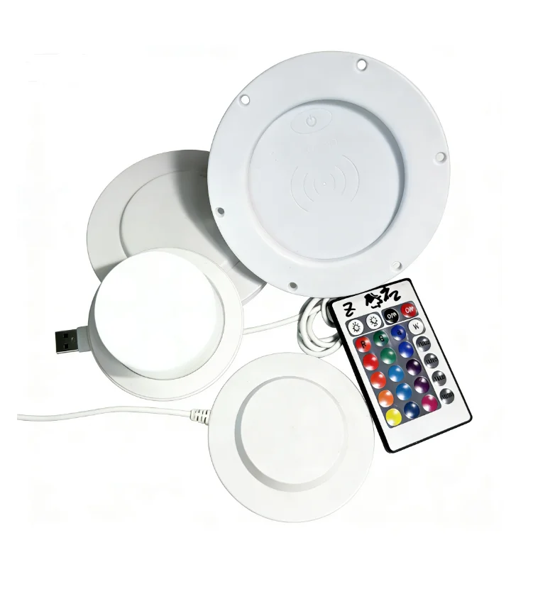 85mm 120mm zamenska USB LED induktivno punjena svetiljka, baza sa LED baterijom