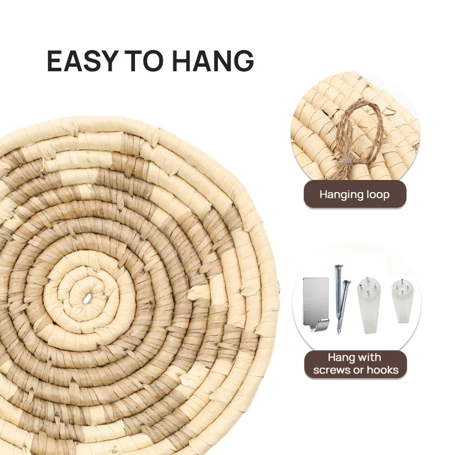 Hot Selling Amazon Best Seller Wall Decor Basket Wholesales Wall