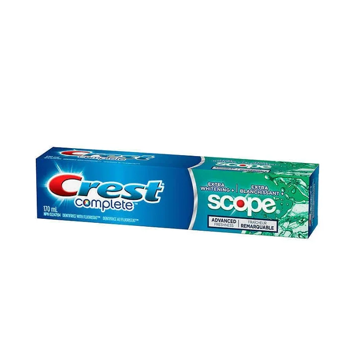 Crests + Scope Complete Whitening Toothpaste,Minty Fresh Buy Crest