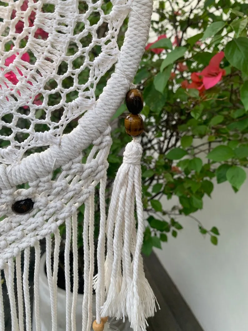 Large Beautiful Macrame Dream Catcher Bohemian Wall Hanging,Boho Giant ...