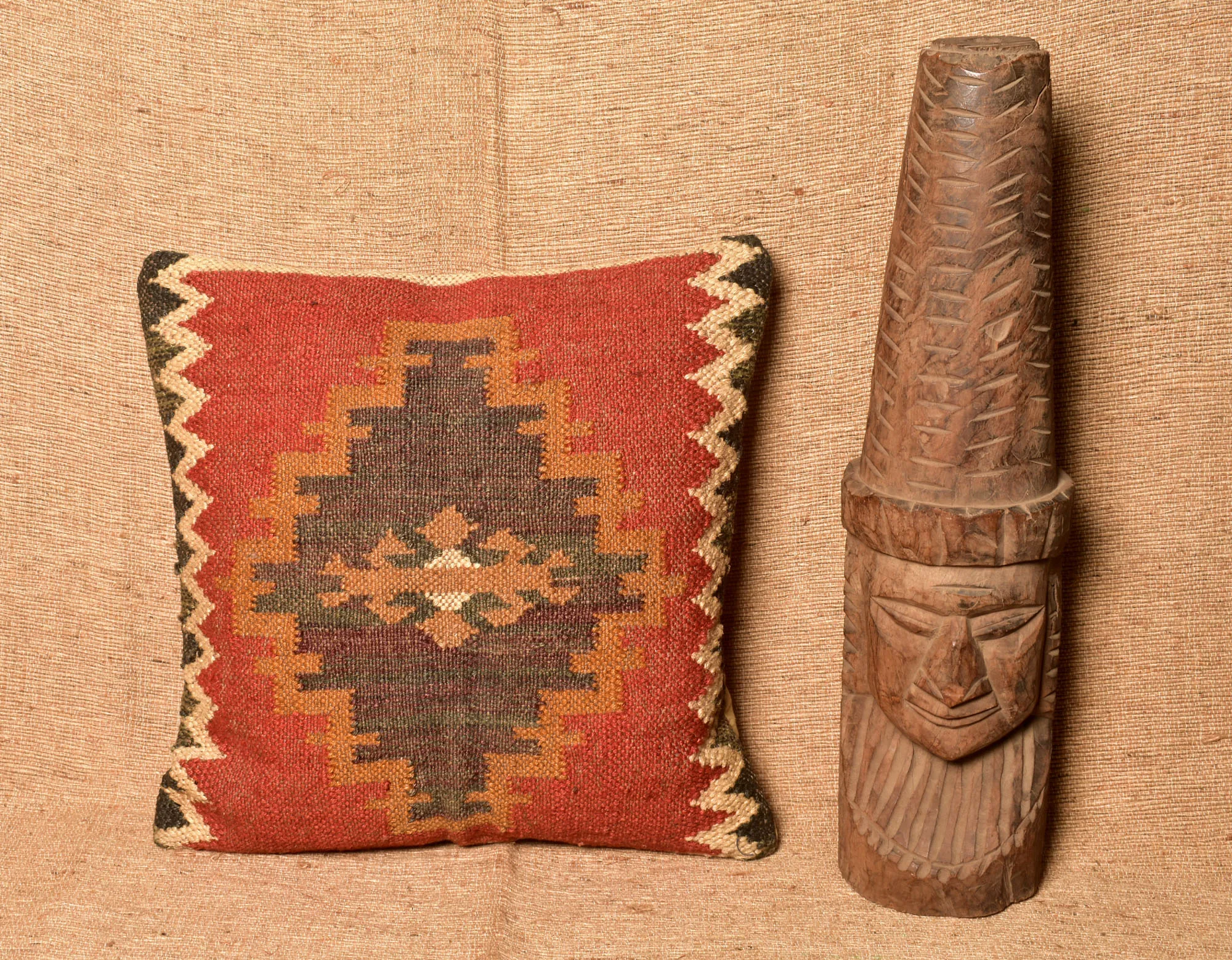 Top Selling Wool Jute Kilim Assorted Cushion Covers Carpet Cushion Sofa