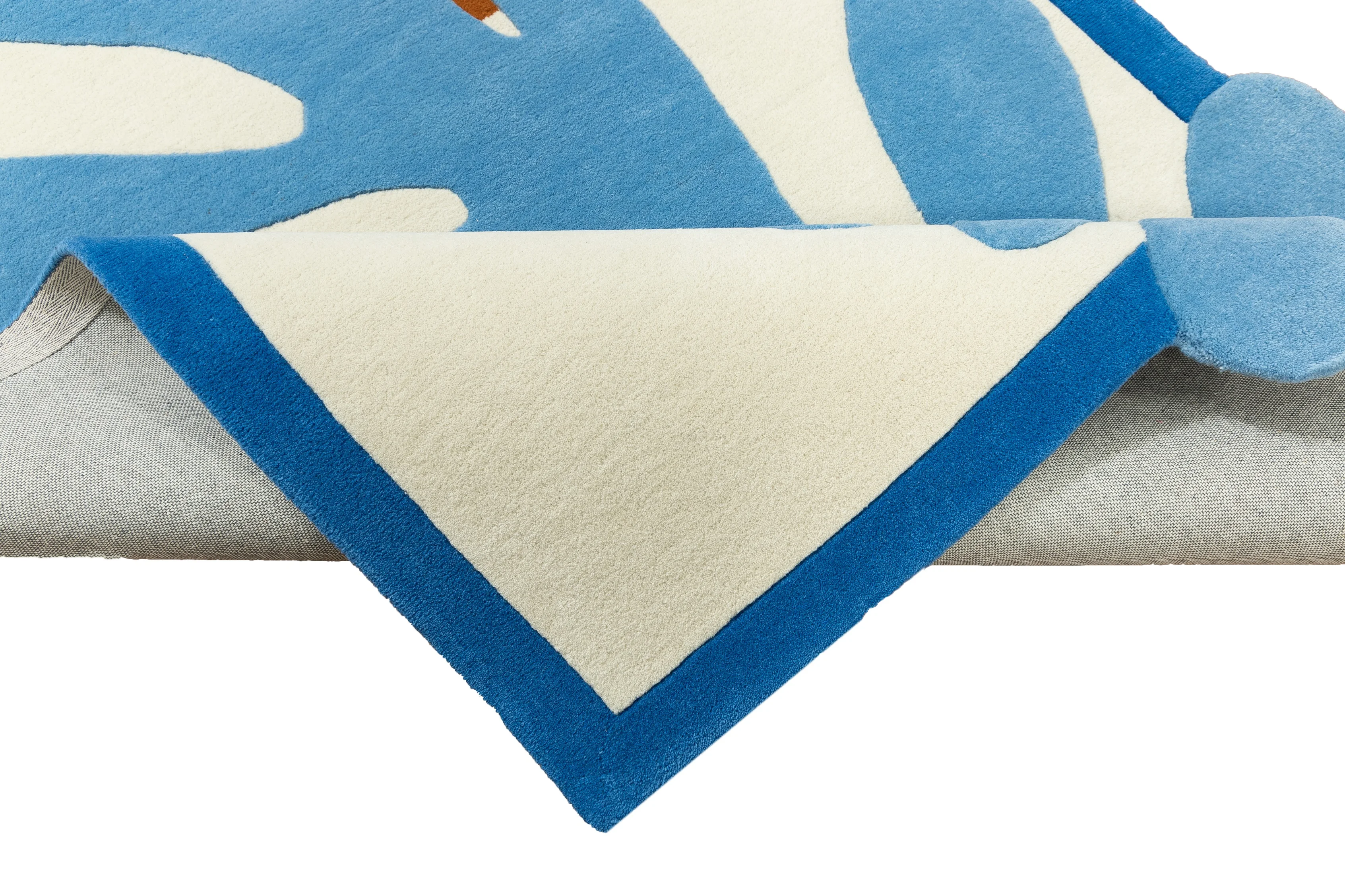 Modern Multi-Color Woolen Hand Tufted Carpets Fine Quality Area Rugs Sets for Living Room All Sizes Available-Model 30601