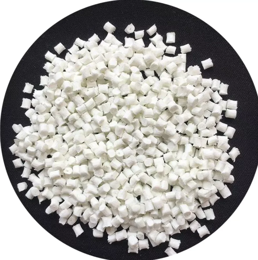 Fiber Grade Pet Flakes/ Polyethylene Terephthalate Plastic Granules Raw