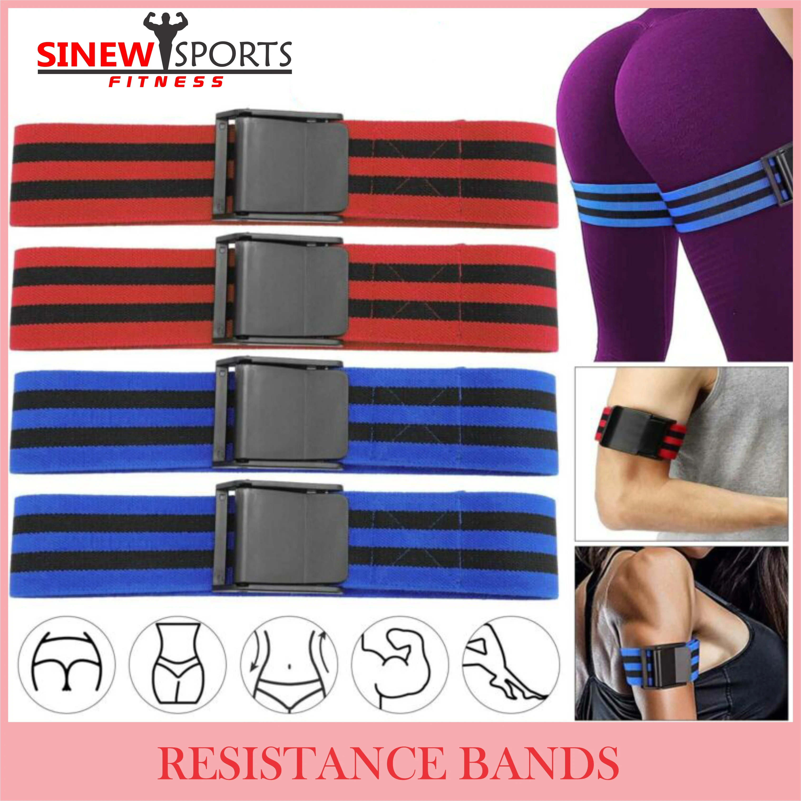 Bfr Exercise Training Occlusion Elastic Blood Flow Restriction Bands
