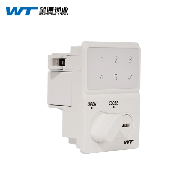 WT Plastic Cabinet Structure Manufacturing Digital Lock Door Smart Door Lock Mechanism Mechanical Safe Key Lock