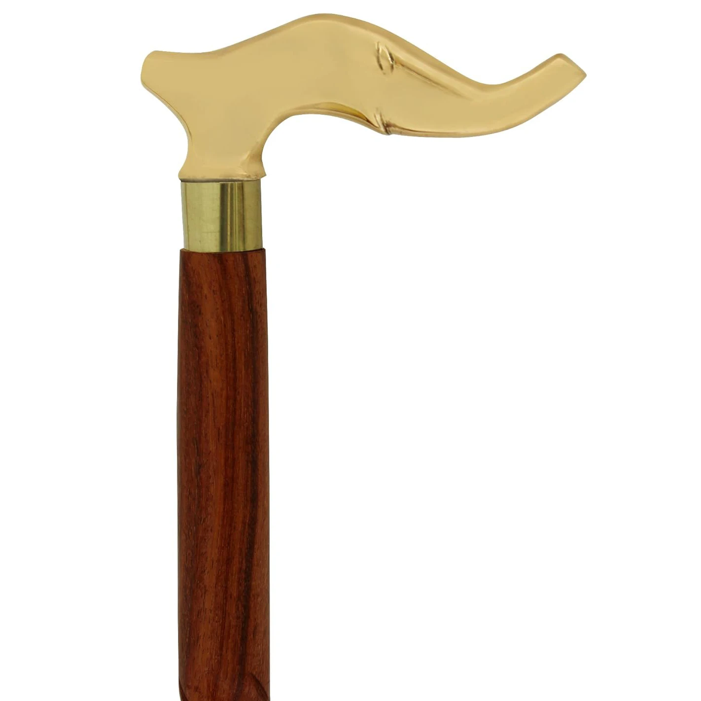 Modern Royal Designer Handle Grip Outdoor Foldable Walking Sticks Aluminum Canes & Nordic Wooden Walking Stick