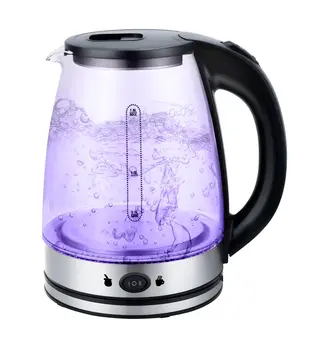 Biswitch thermal insulation 80-85 degrees fast boiling water glass blue light electric kettle