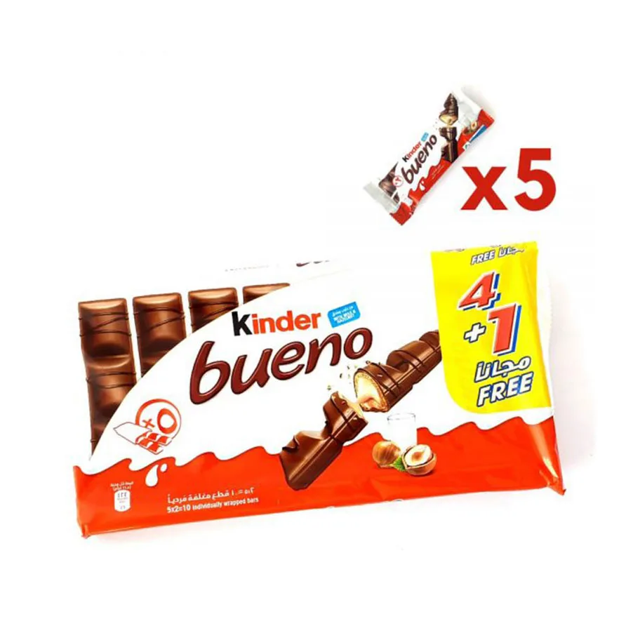 Kinder Chocolate Filled Milk Chocolate With A Rich Milky Filling 8 Bars