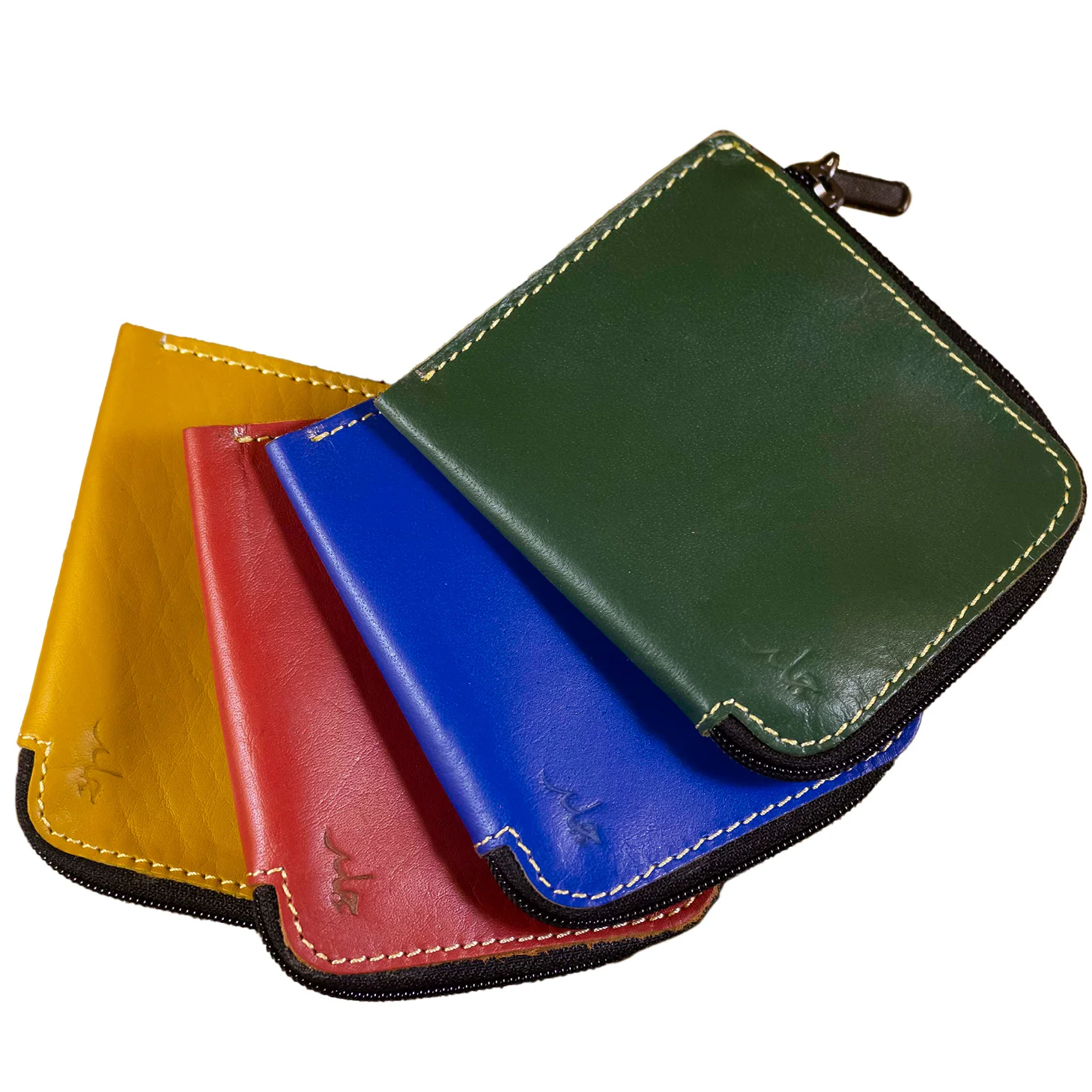 Trifold Wallet With Id Card Best Sale Genuine Cowhide Leather Wallets