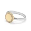 Yellow Gold + Rhodium