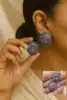 Gray With Pink Stone