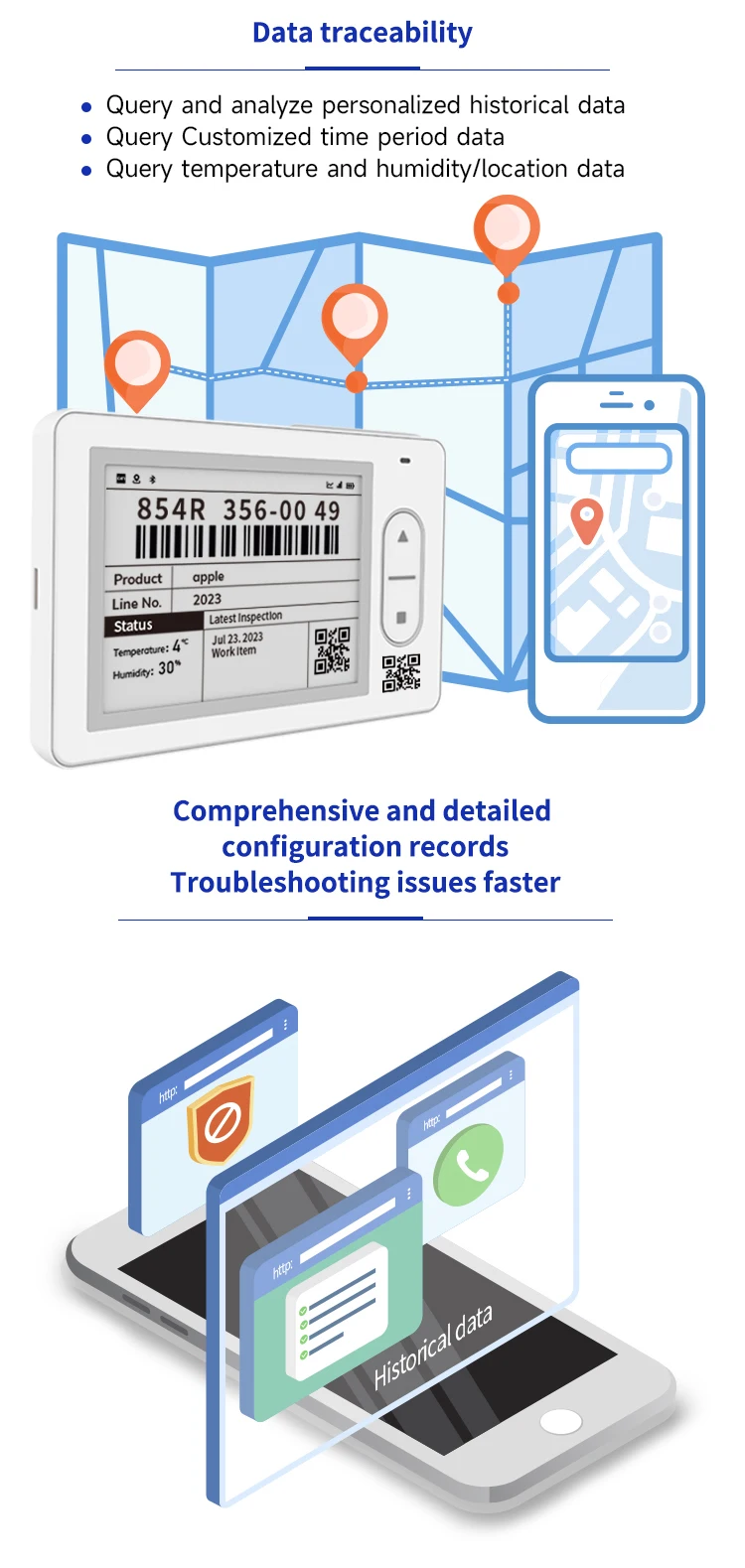 Minewtag 4G Real Time Location Tracker with Temperature & Humidity Sensors