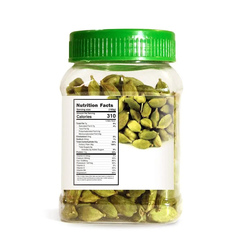 Maxboba Green Cardamom Seeds (Elaichi) – 100% Pure Natural From Guatemala