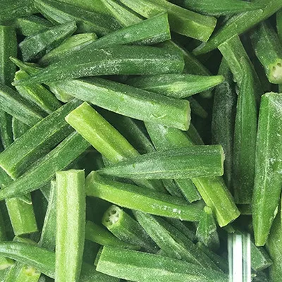 High Quality IQF Frozen Okra Harvester Cut in Whole From Vietnam Supplier Best Price Export Standard Quality Frozen Vegetables