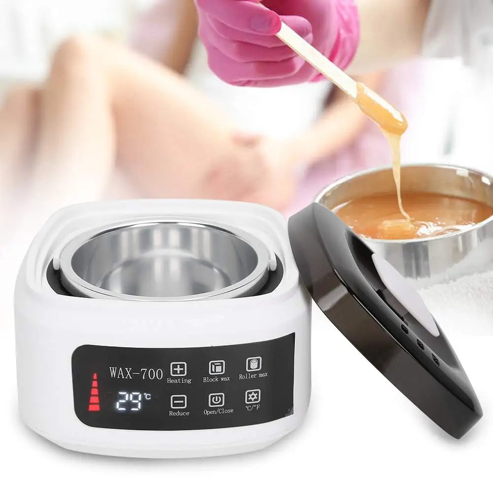 Hot Sale 500ml Digital Wax Heater Kit Depilatory Hair Removal Waxing  Machine Wax Warmer