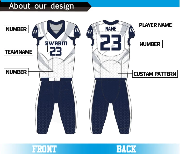 Source Fashion design new pattern american jersey design your own