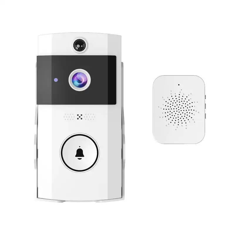 U9 Video Doorbell Visual Voice Real-time Intercom Chime HD Night Vision IP Camera WiFi Smart Alarm PIR Door Bell Home Security