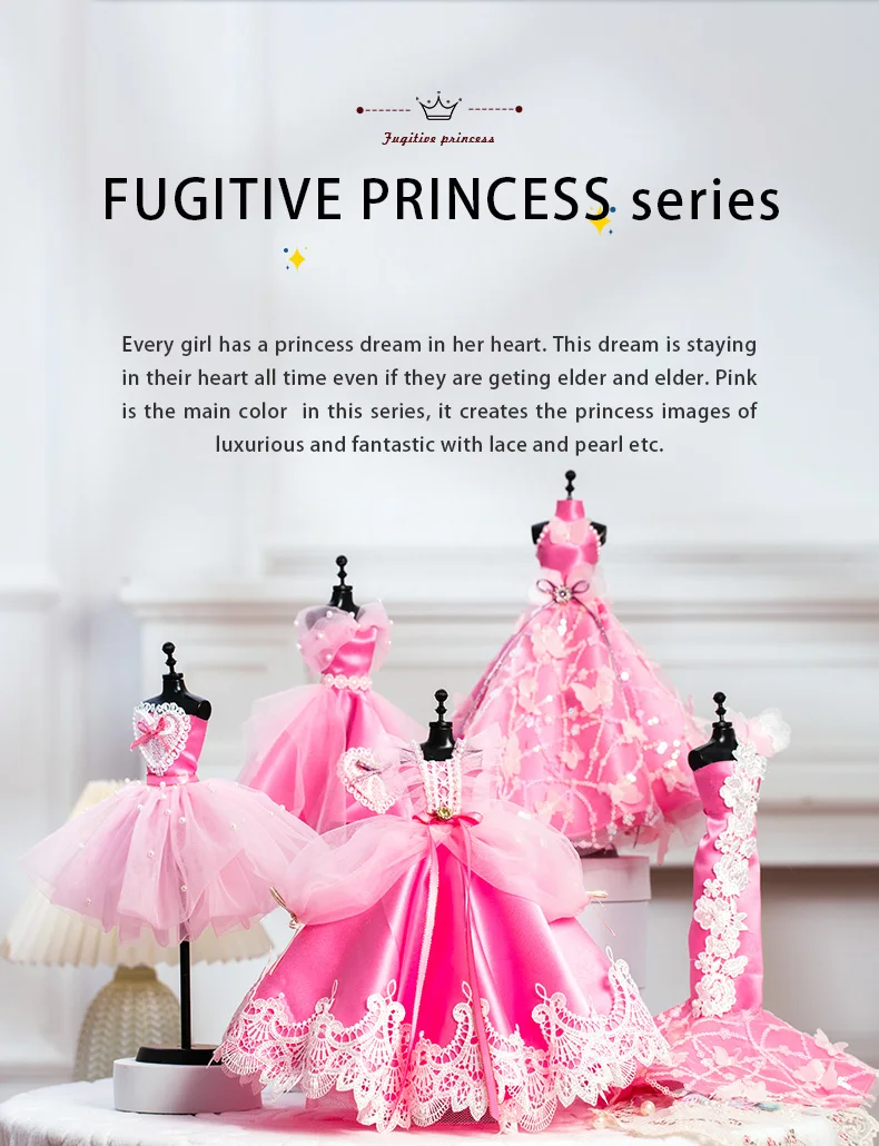 New Doll Fashion Design 2022 DIY Doll Clothes Design Material Pack