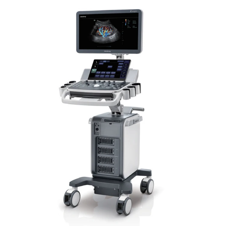 Mindray DC-70 USG Machine Medical Ultrasound Instruments Mindray DC 70 Ultrasound Machine With Trolley