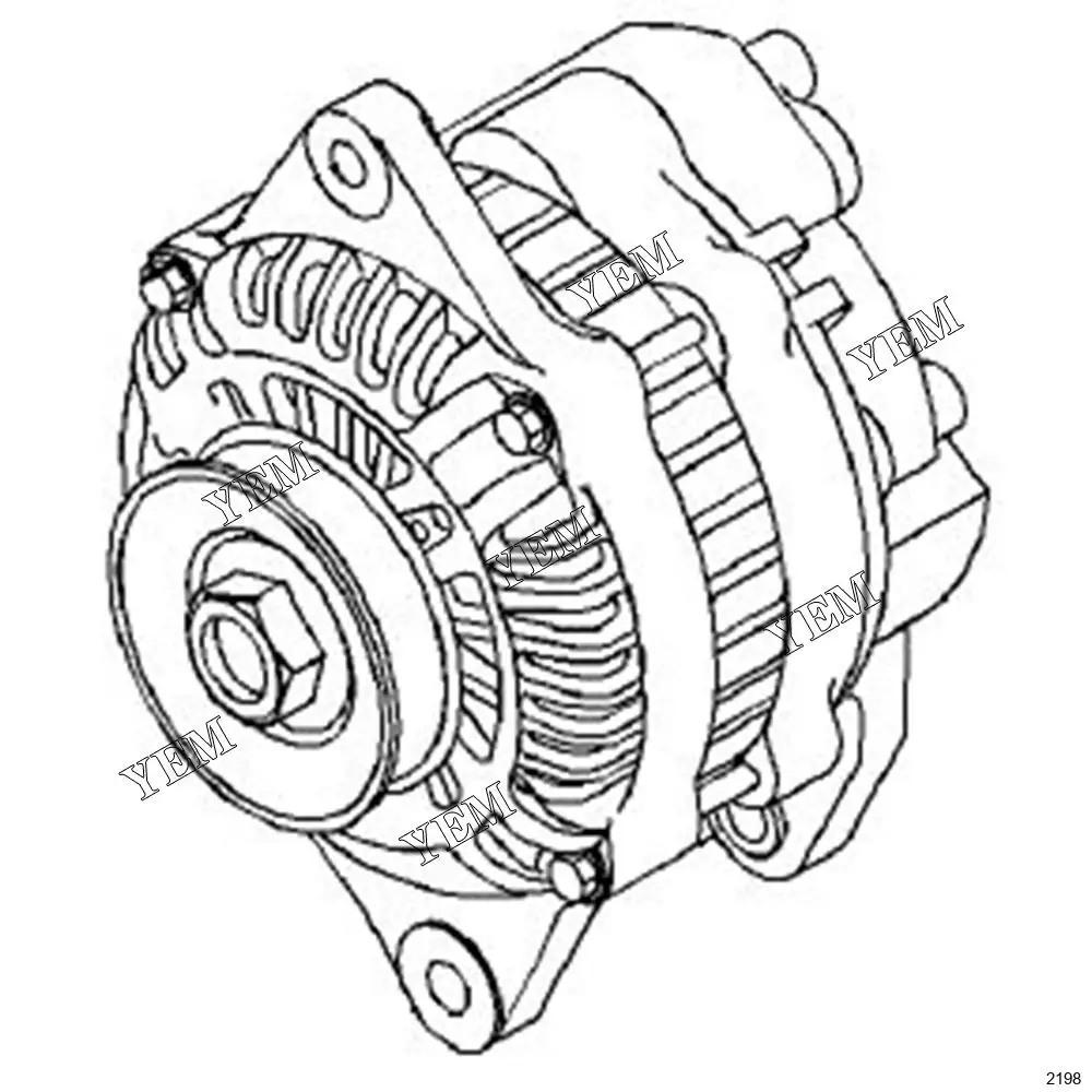 297D 297D XHP 297D2 297D2 XHP Alternator A 377-6966 3776966 Engine Replacement Parts