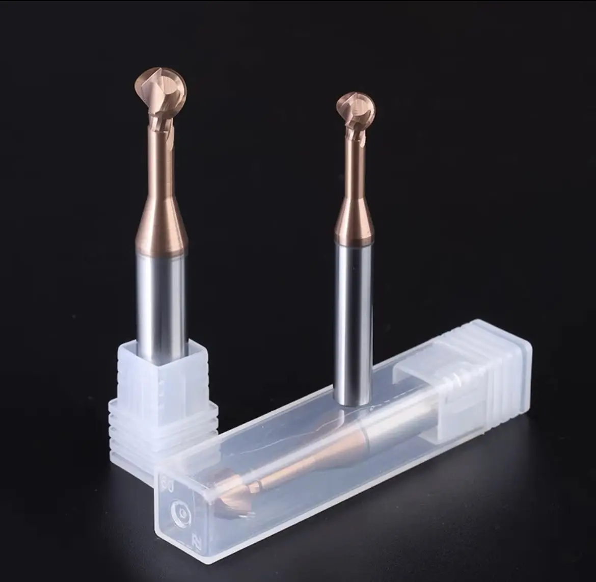 Ball T-shaped Arc Mill, Lollipop End Mill, Solid Carbide 3D CNC