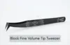 Black Fine Volume Tip Tweezer