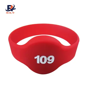 High Quality 125KHz Silicone ID Chip RFID Security Smart Card Bracelet