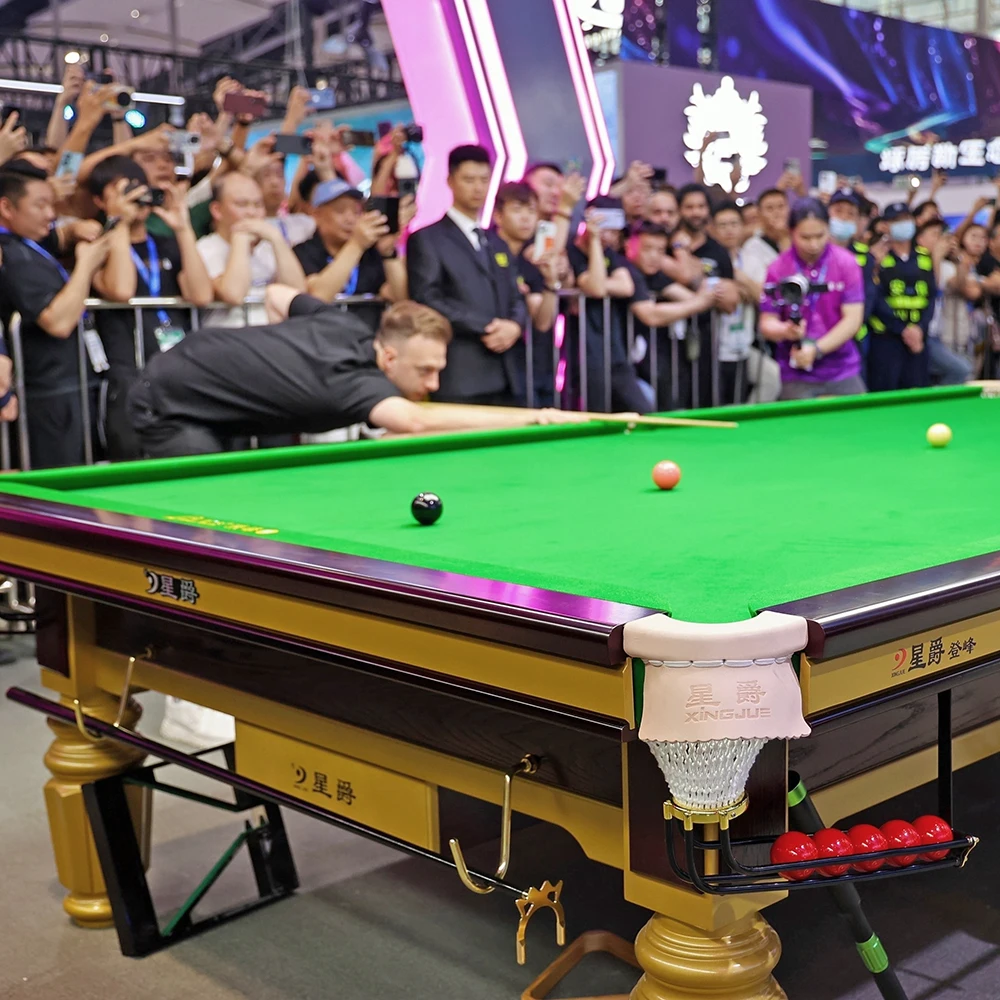 Premium Snooker Table 12ft Size with Advanced Cushions for Training & Competition